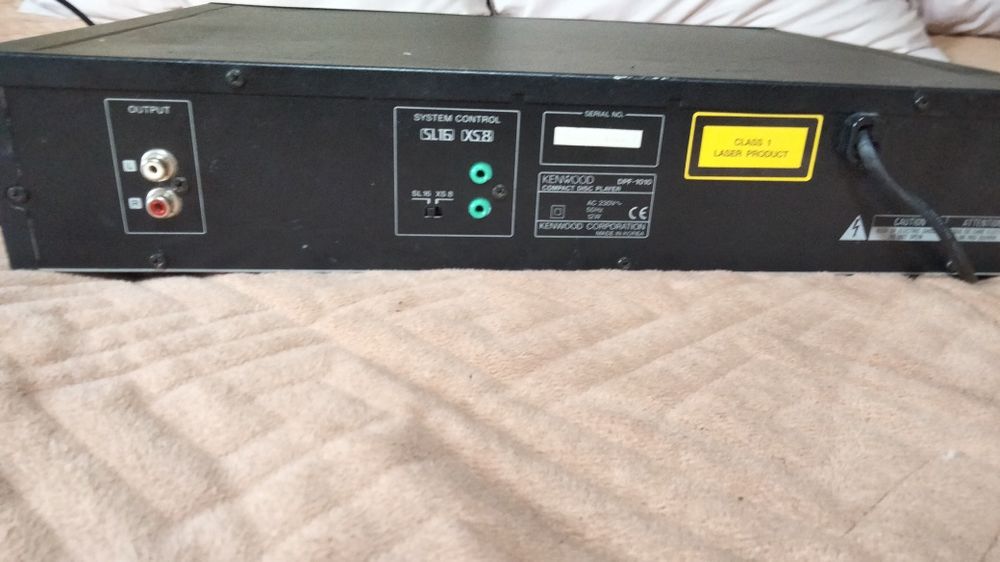 Deck Teac V-370, Cd player Kenwood DPF-1010, DVD Sony cu amplificator