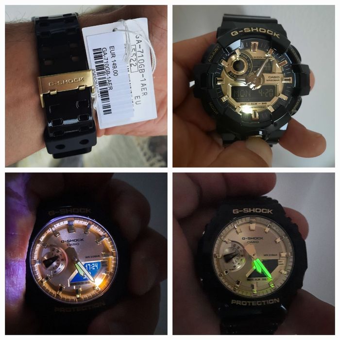 Casio G Shock GA 2100GB GA 710GB