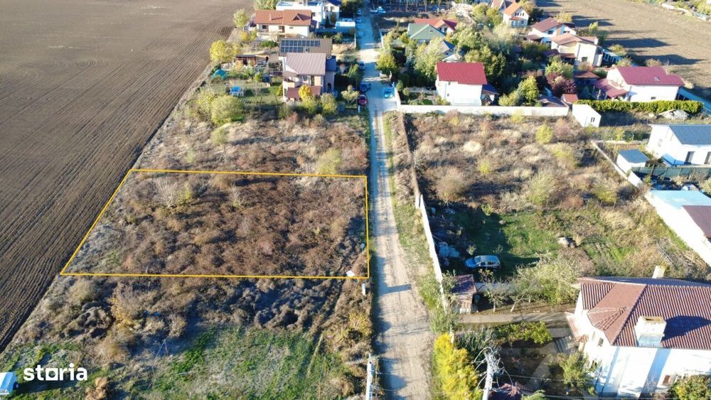 Teren casa - Balotesti 735 mp intravilan Sos. Unirii 291