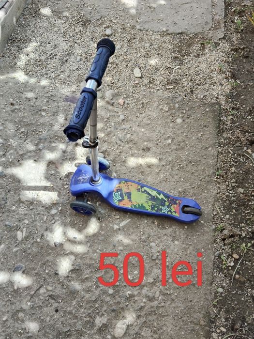 Biciclete și trotineta