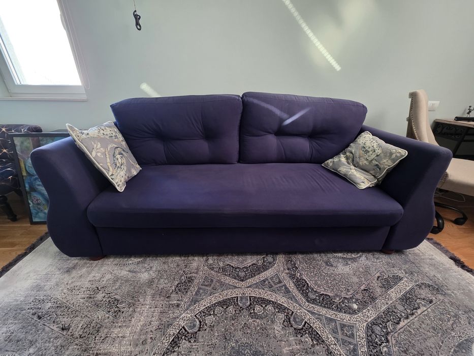 Vând Canapea premium 3 locuri 240x100 cm – bleumarin – elegantă și confortabilă