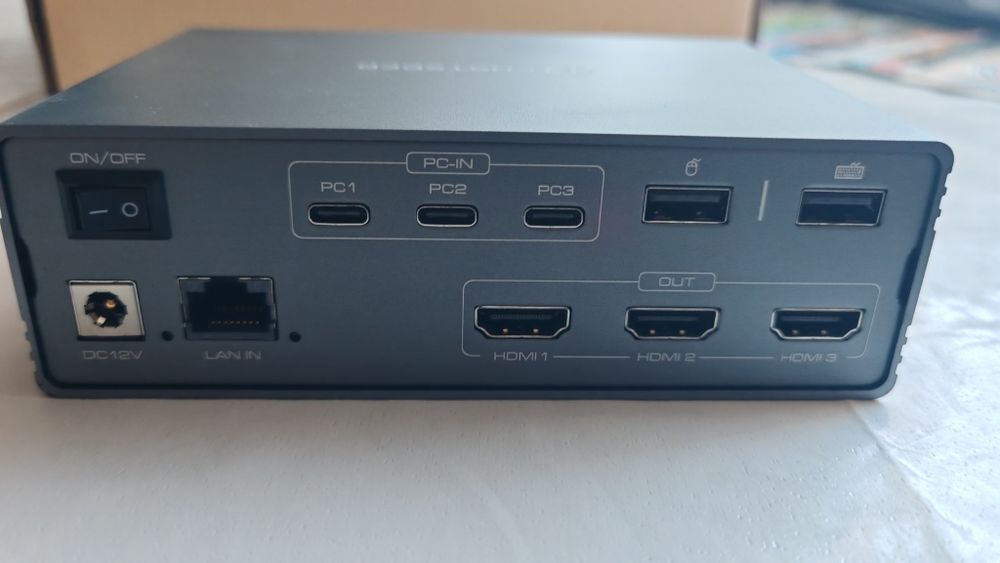 Докинг станция, USB-C KVM Switch
