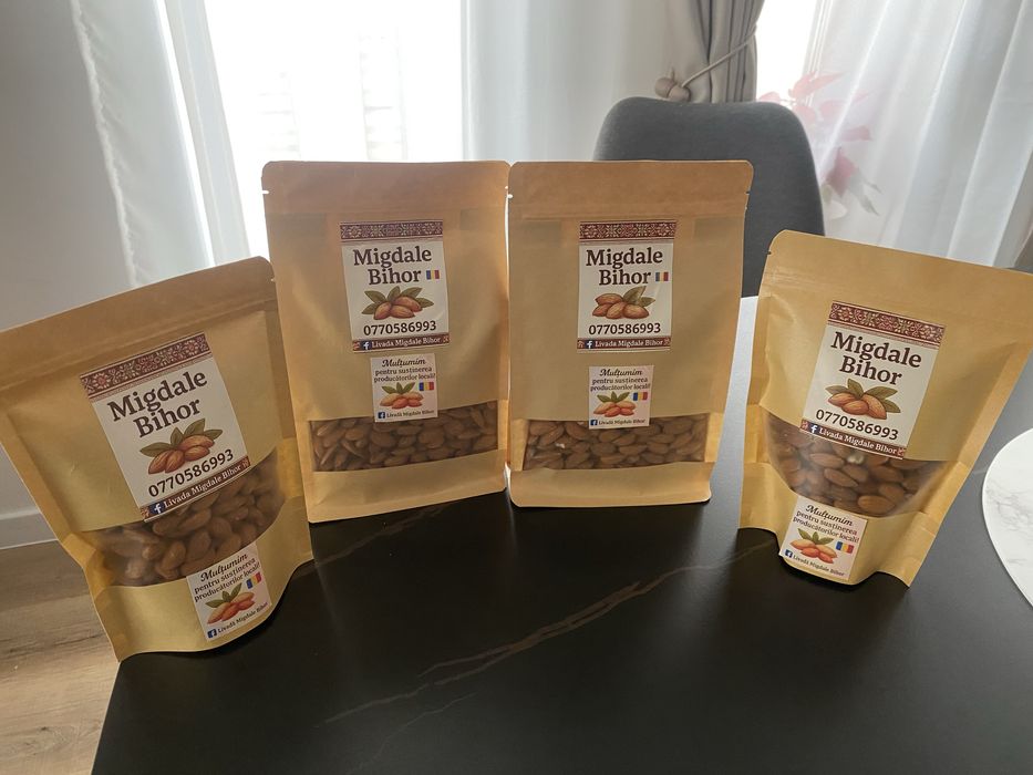 Migdale  dulci romanesti  in coajă sau miez din livadă proprie 2025