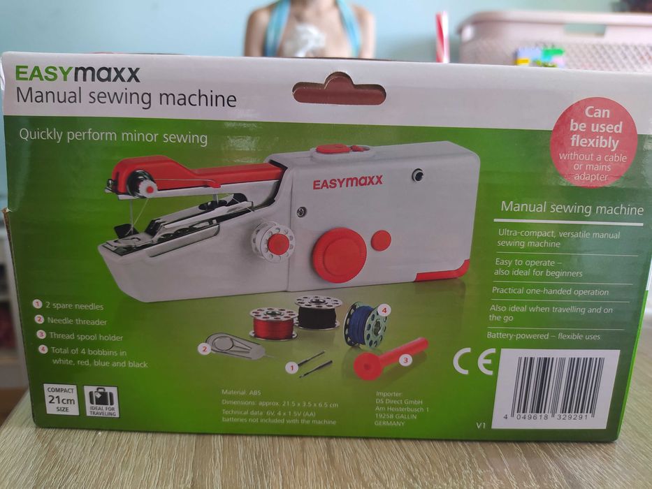 Ръчна шевна машина