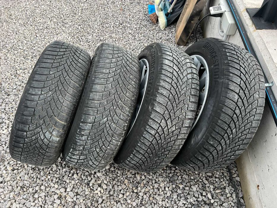 Зимни гуми с джанти 8.0Jx17 ET30 5x120 от Бмв/Bmw!