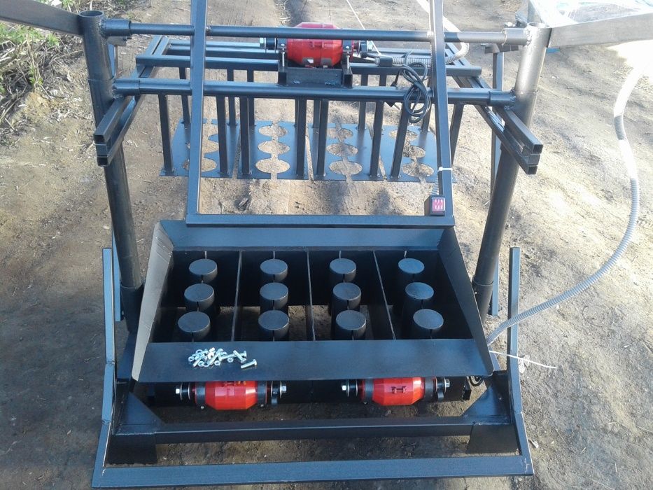 Станок для шлакоблока и пескоблока!