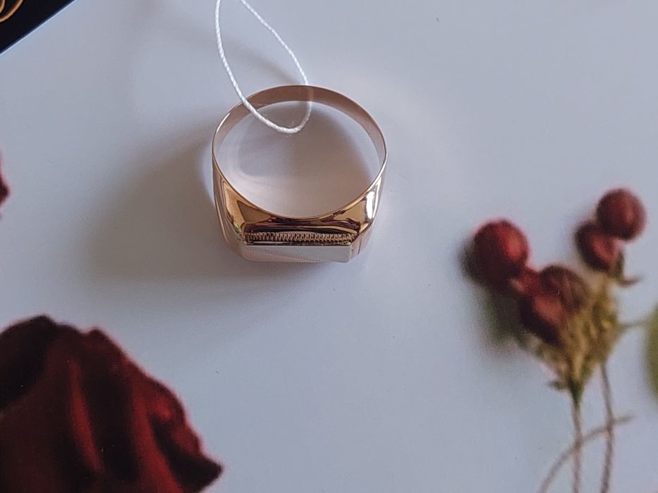 Золотое кольцо,печатка