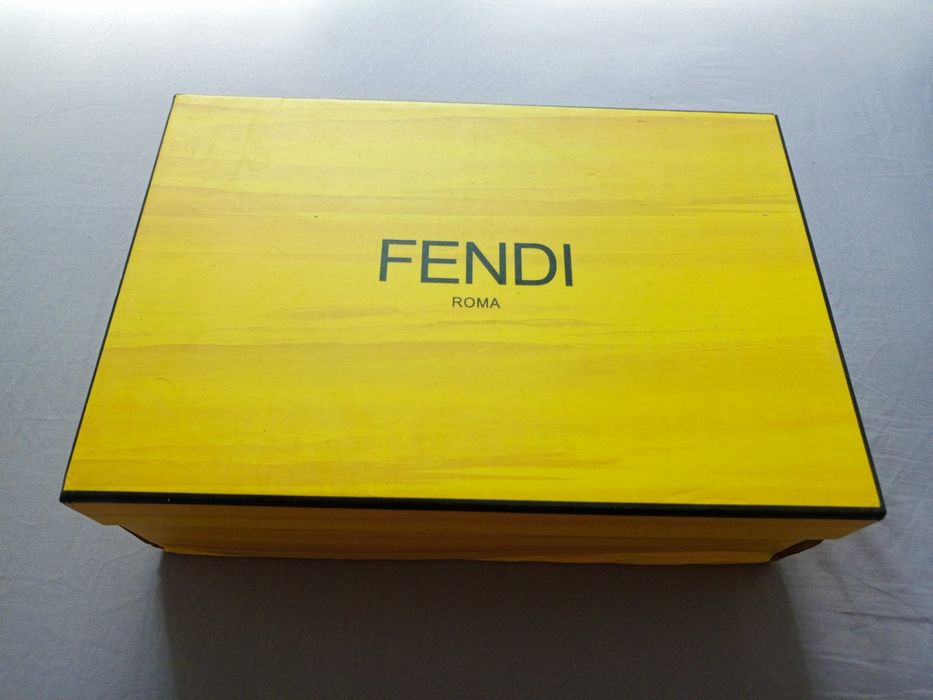 Кроссовки Fendi Match White
