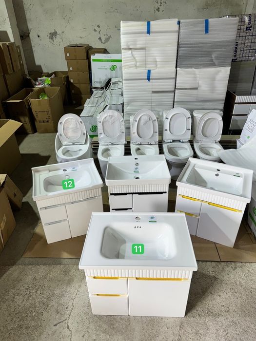 Раковина и тумба из ПВХ от производителя