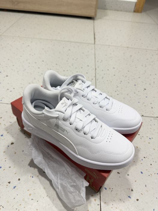 Кеды Puma. Белого цвета, 37 размер.