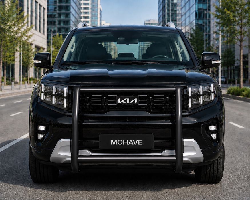 Защита бампера Таран Honda Pilot Kia Mohave
