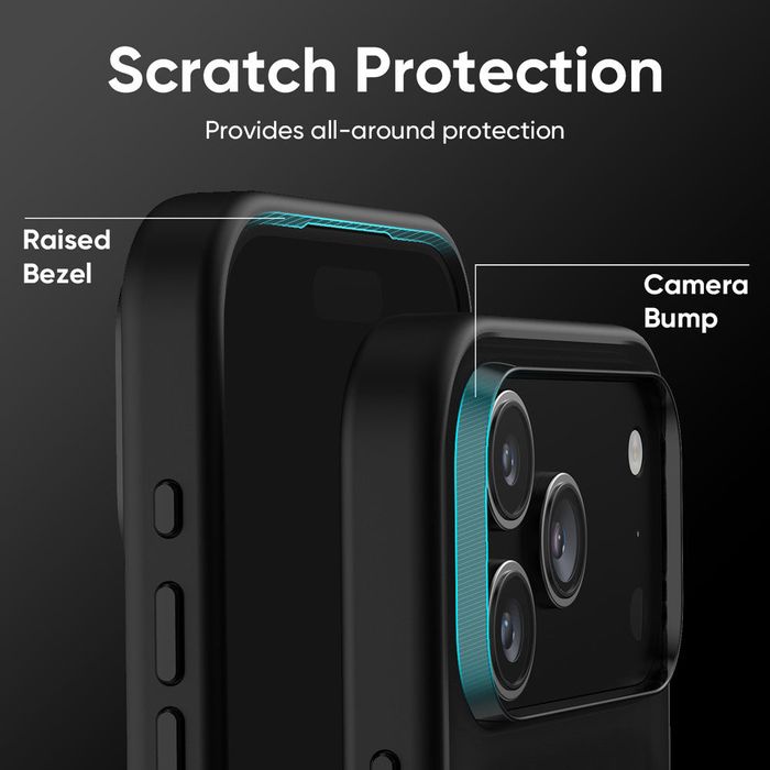 Husa Flolab Premium iphone 17 pro negru mat noua la cutie