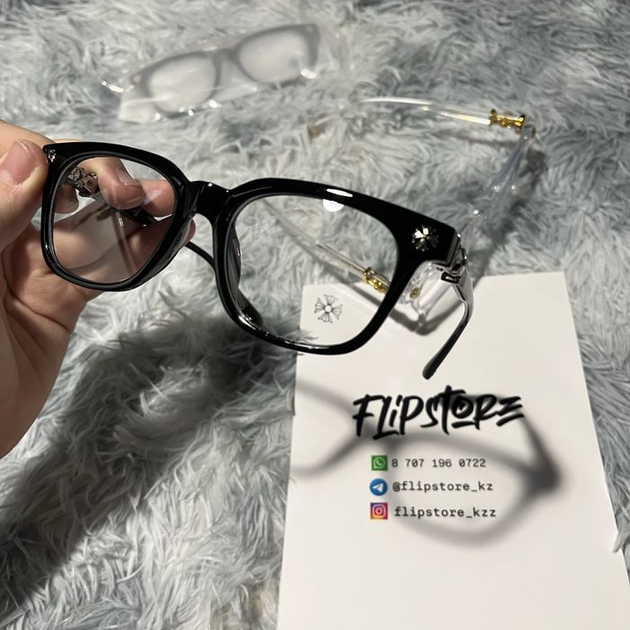 Очки новые chrome hearts