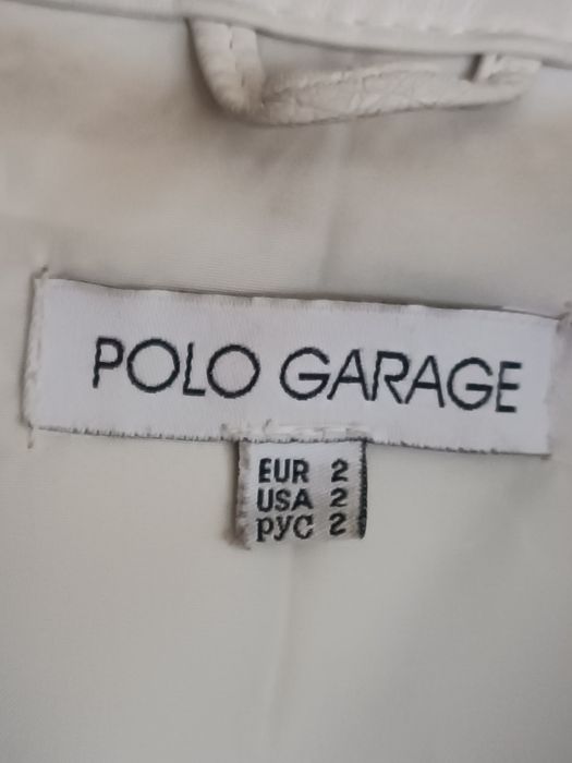 Geacă piele Polo Garage
