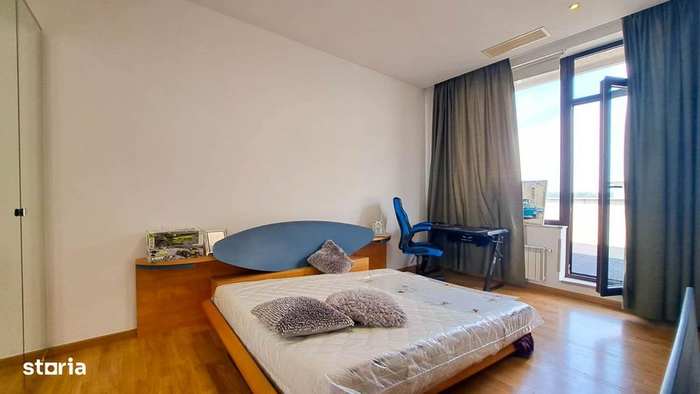 Penthouse Lux 4 camere de inchiriat Baneasa | Lift privat | Terasa 360