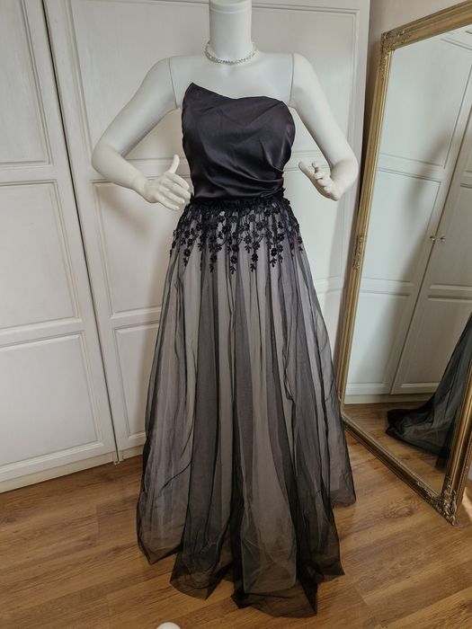 Нова дамска официална дълга рокля бална