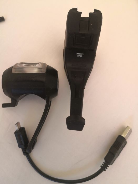 Set Lumini far și stop bicicleta reincarcabil