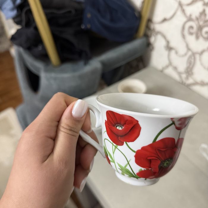 Посуда, чашки разные виды пиалы