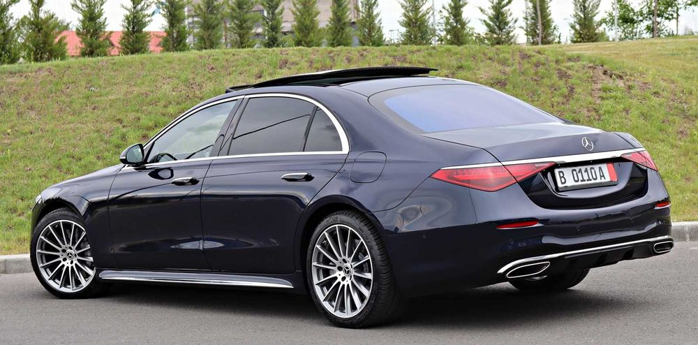 Mercedes S 580 e / LANG / AMG / 2022 / Burmester 4D / Pano/Venti/Masaj