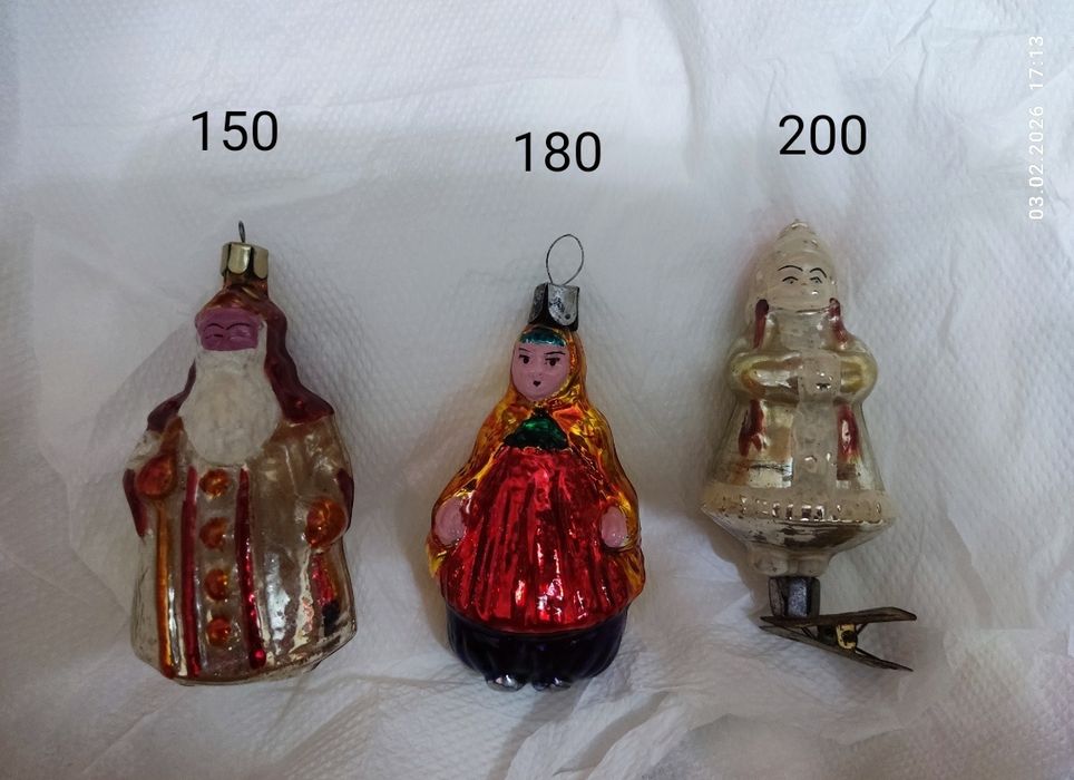 Советские ёлочные игрушки