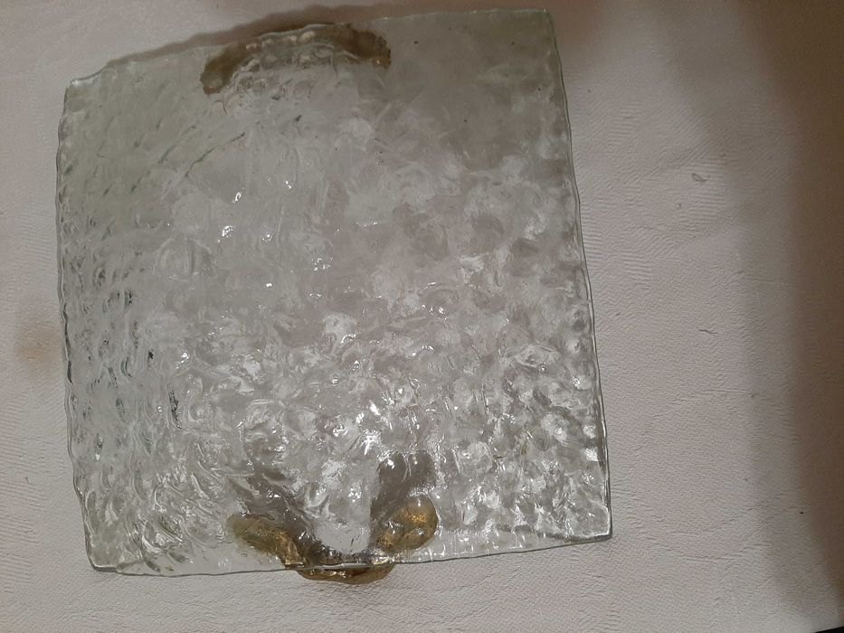 стъклена фруктиера ръчна изработка