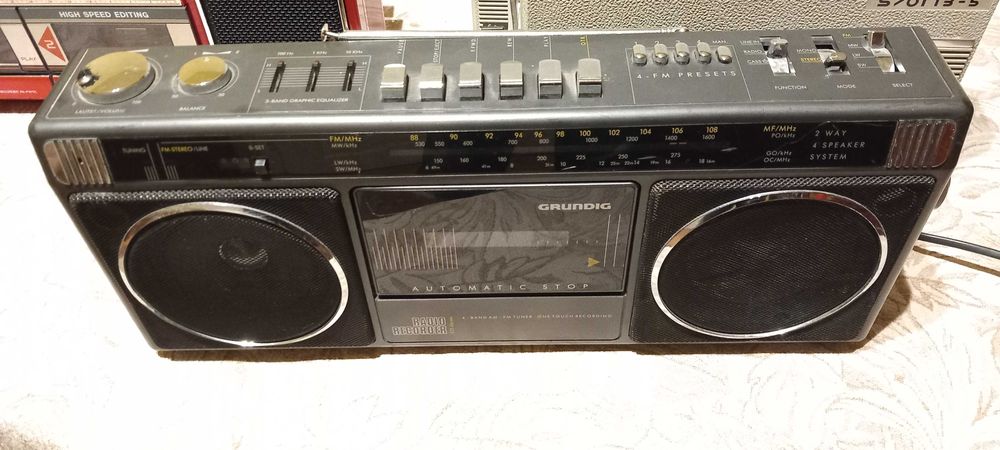Radiocasetofon Grundig RR 455 a