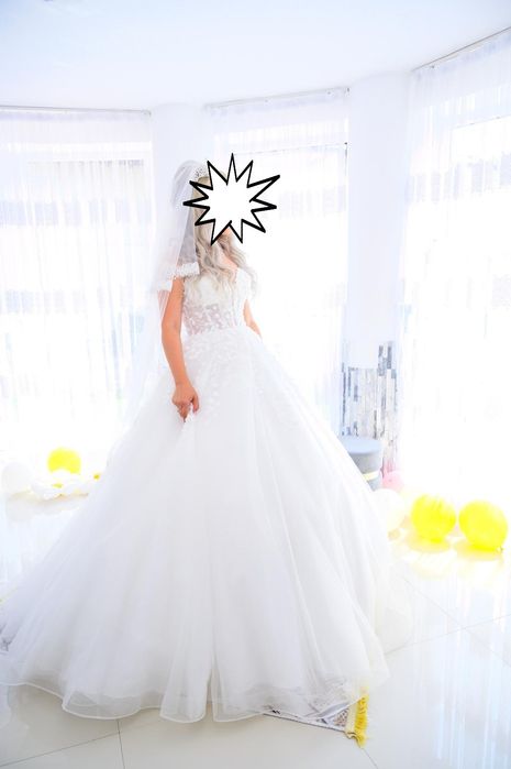 Rochie de mireasa+Costum de ginere