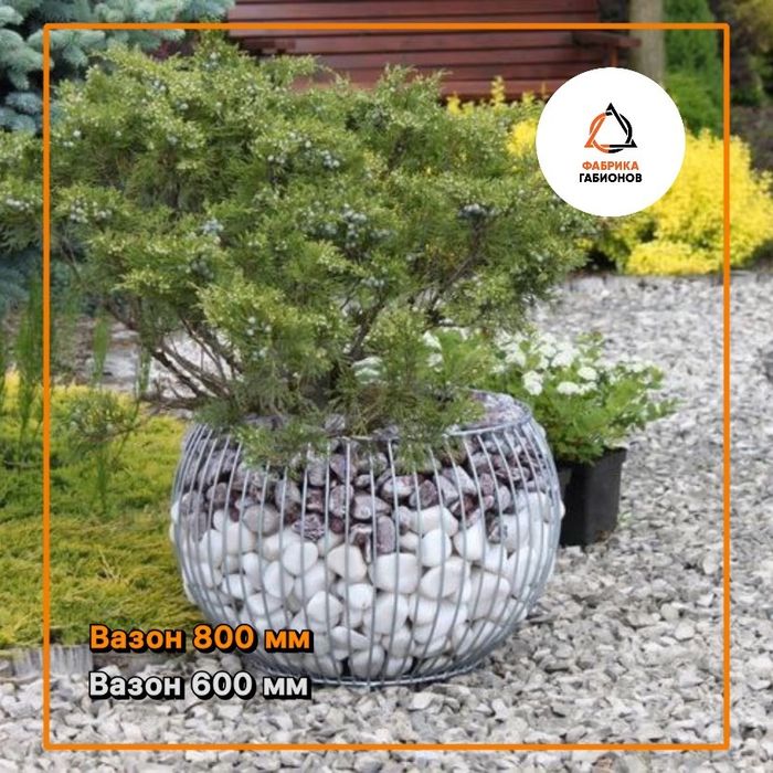 Производство габионов. Сетка камень скобы.