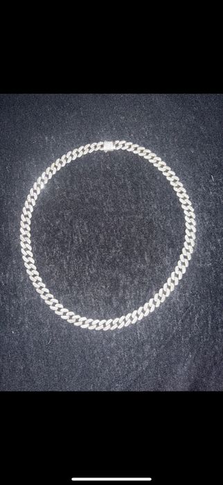 Colier cuban argint 925