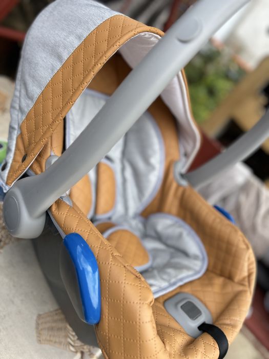 Carucior 3 in 1 Contempo Orange - Krausman