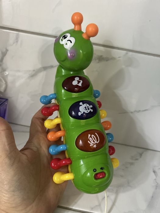 Бебешка играчка музикална гъсеница Playgo Giggling Германия