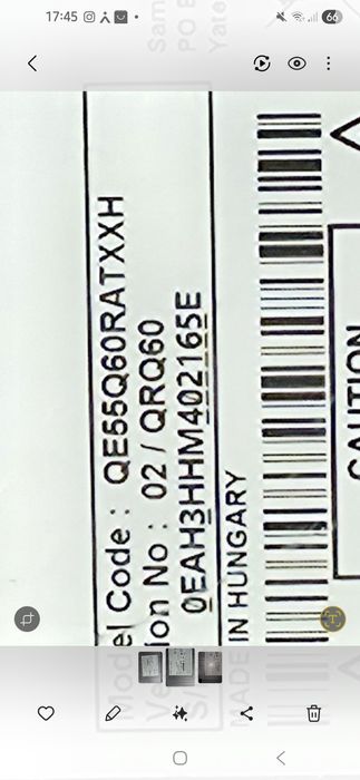 Piese Tv samsung QE55Q60RATXXH