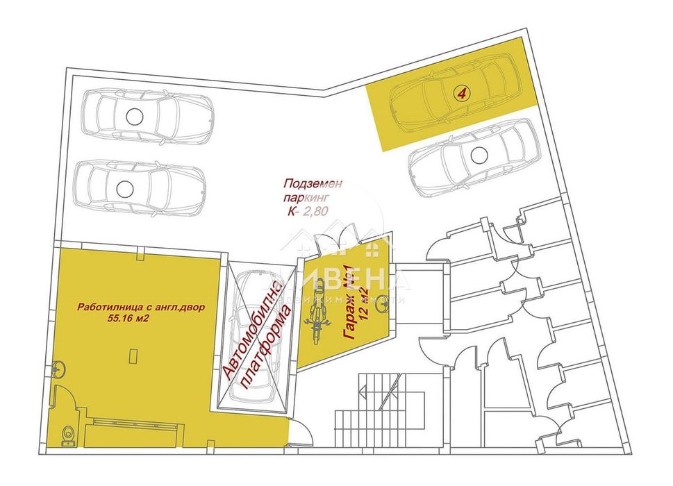 Продава се Офис в Варна, Погреби - 55 кв.м за 800 €/кв.м - Снимка #2