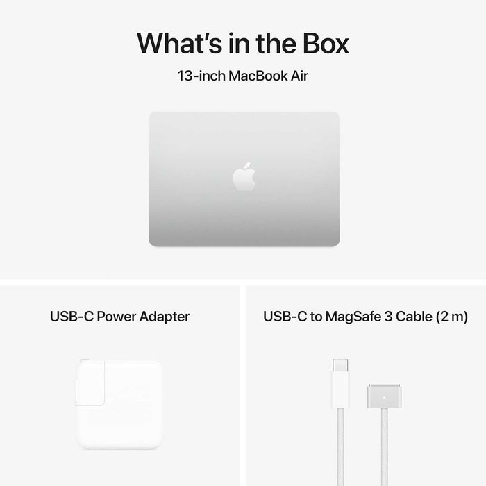 MacBook Air M4 13,6" 16ГБ ОЗУ 256ГБ SSD Серебристый