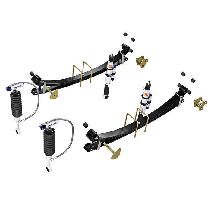 suspensie - kit complet terrain tamer pro cu rezervor reglabile +4/5cm ford ranger px / mazda bt50