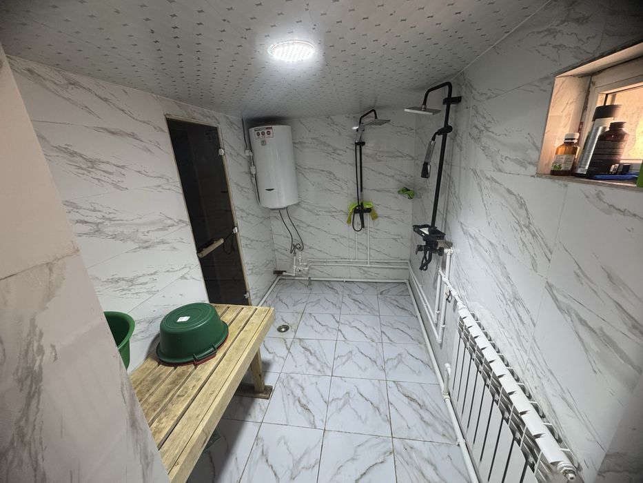 Семейная баня на дровах