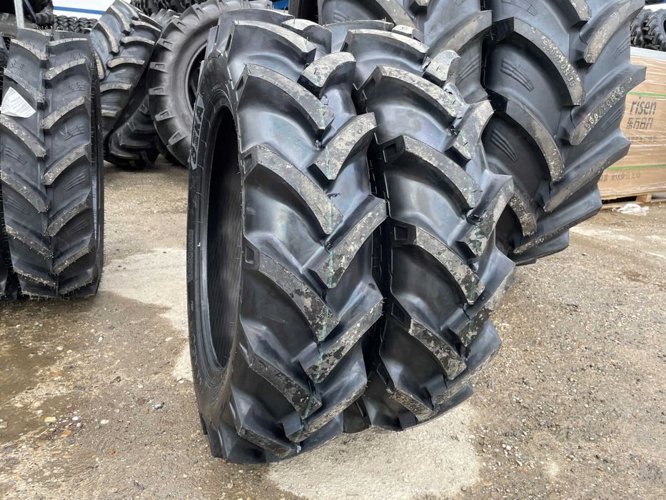 Anvelope noi 9.5-24 cu 8 pliuri pentru tractor fata marca OZKA