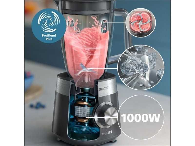 Кухненски Блендер Philips HR3020/20 Series 5000, 1000 W, 2L