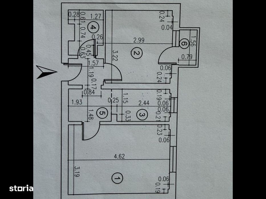 Apartament 2 camere Doamna Ghica / Teiul Doamnei