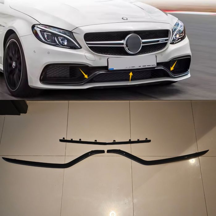 C63AMG лайсни предна броня W205 C205 S205