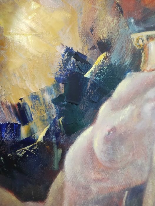 Картина. Маслени бои върху платно