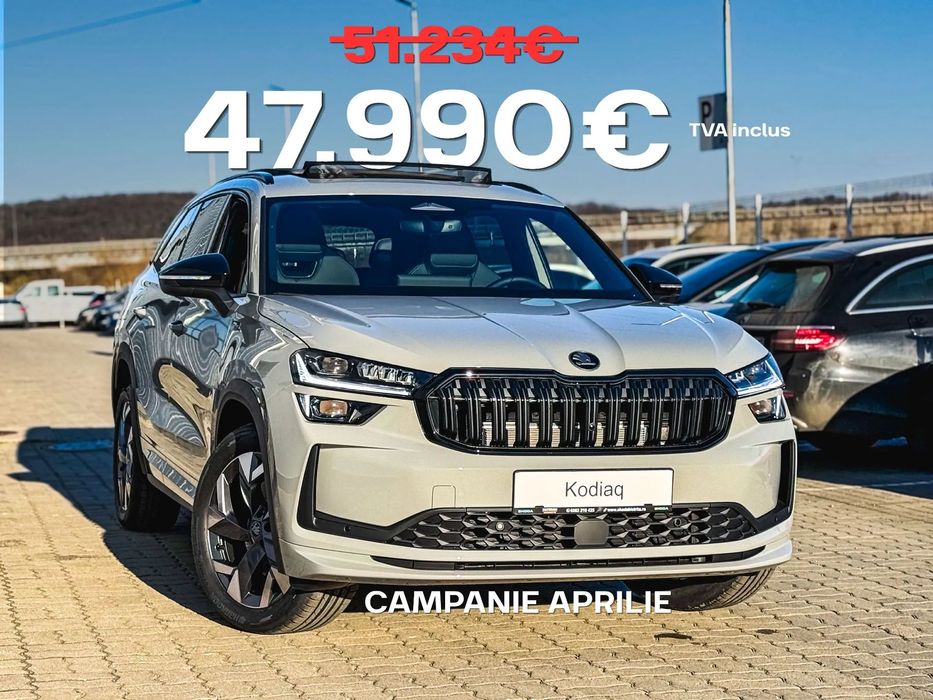 Skoda Kodiaq KODIAQ Sportline 2.0 TSI 204CP DSG 4x4 - pe stoc