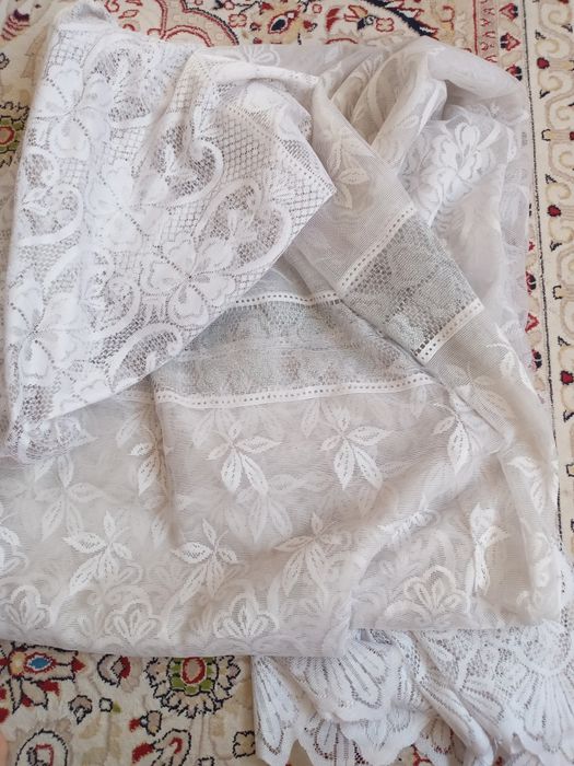 Продам белый тюль