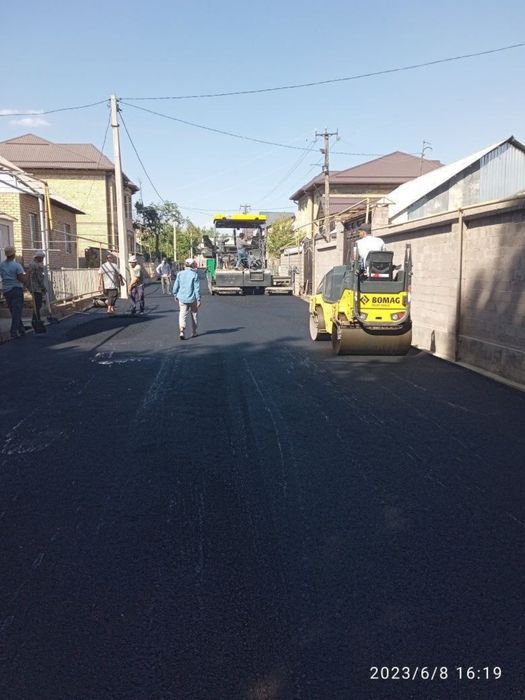 Asfalt xizmati Samarqand boʻylab