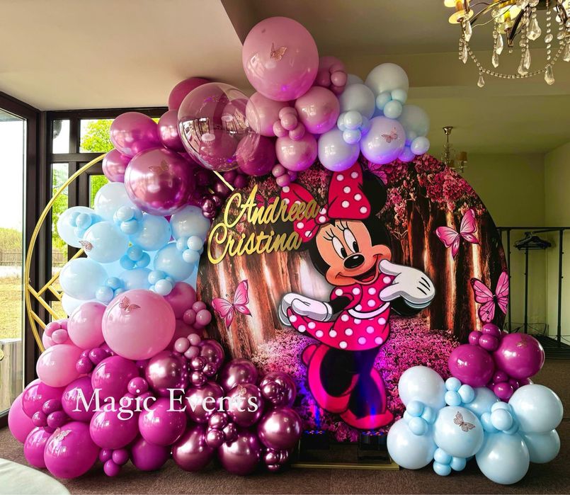 Platforma 360 6 persoane / pachet decoratiuni panou foto pachet nunta-botez