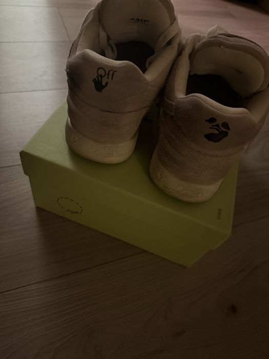 Off White Out Off Office Suede