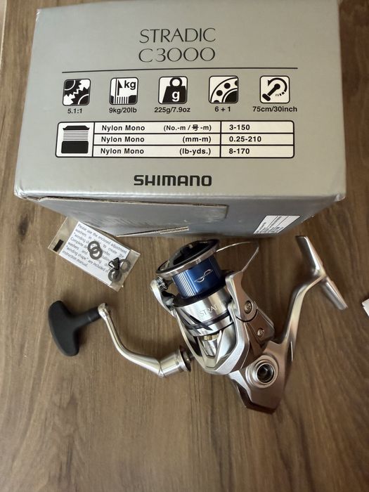 Mulineta shimano stradic C3000