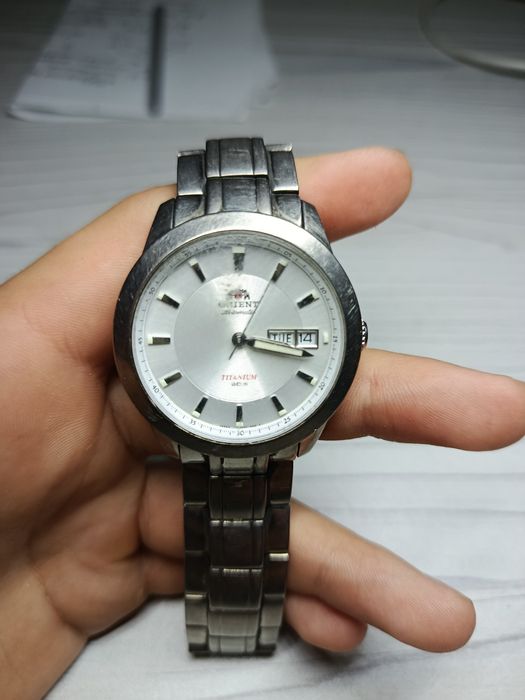 Продаю часы ORIENT Automatico Titanium 50m