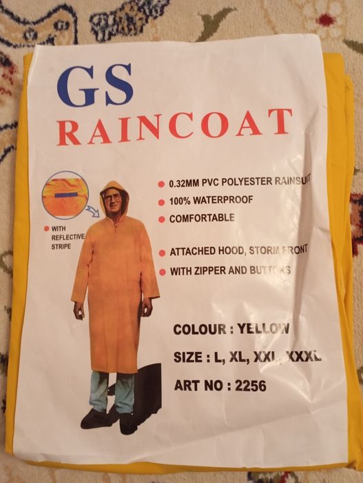 Новые спец перчатки и дождевик