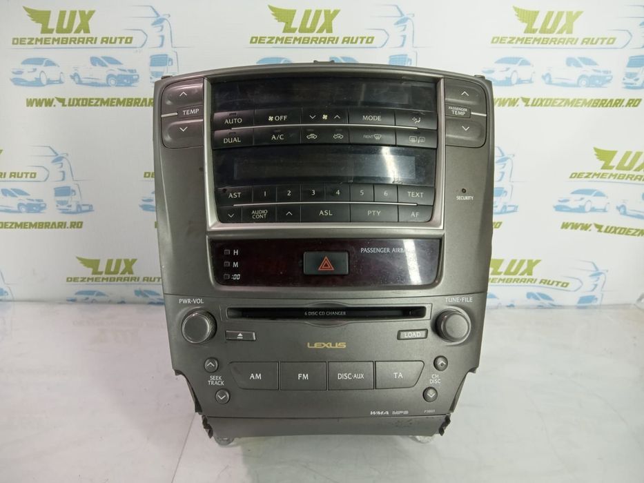 Panou comanda bord radio clima 86120-53400 Lexus IS XE20  [din 2005 p
